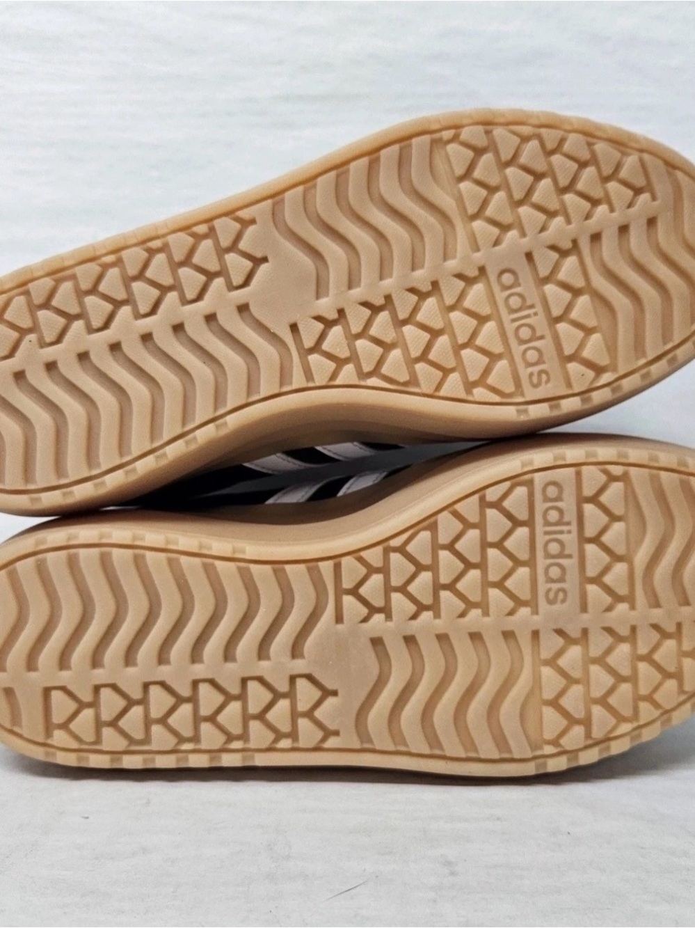 Adidas VL Court Bold Women’s Black/White Gum Sneakers - Picture 8 of 8